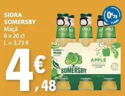E.Leclerc Sidra somersby maçã promoção