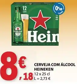 E.Leclerc Cerveja com álcool heineken promoção
