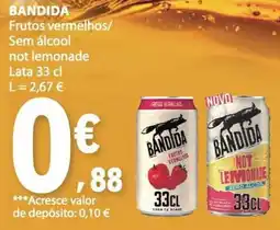 E.Leclerc Bandida frutos vermelhos promoção