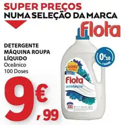 E.Leclerc Detergente máquina roupa líquido flota oceânico promoção