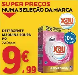 E.Leclerc Detergente máquina roupa pó vanish xau promoção