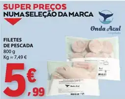 E.Leclerc filetes de pescada onda azul promoção