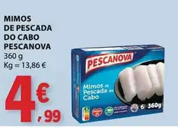 E.Leclerc Mimos de Pescada do Cabo Pescanova promoção