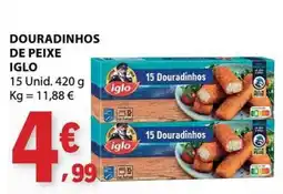 E.Leclerc Douradinhos de peixe iglo promoção