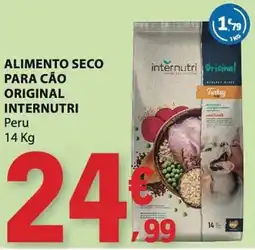 E.Leclerc alimento seco para cão original internutri promoção