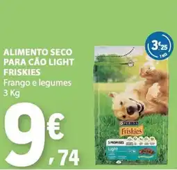 E.Leclerc Alimento seco para cão light friskies promoção