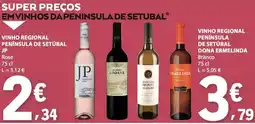 E.Leclerc Vinho regional península de setúbal jp rose promoção
