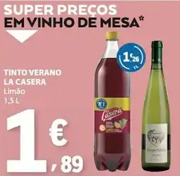 E.Leclerc Tinto verano la casera limão promoção