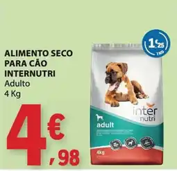 E.Leclerc alimento seco para cão internutri adulto promoção