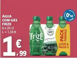 E.Leclerc Água com gás frize promoção