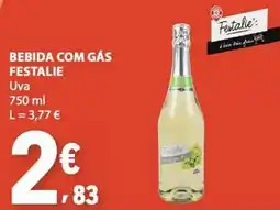 E.Leclerc Bebida com gás festalie uva promoção