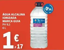 E.Leclerc Água alcalina ionizada marca guia promoção