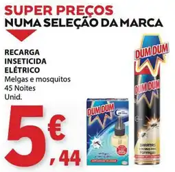 E.Leclerc Recarga inseticida elétrico dum dum promoção