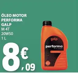 E.Leclerc Óleo motor galp performa promoção