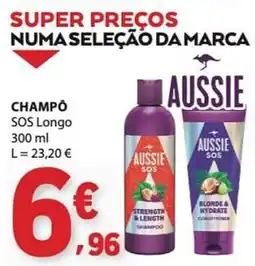 E.Leclerc champô sos longo aussie promoção