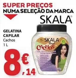 E.Leclerc gelatina capilar cachos skala promoção