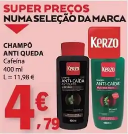 E.Leclerc Champô anti queda kerzo promoção