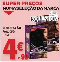 E.Leclerc Koleston coloração preto 2/0 promoção