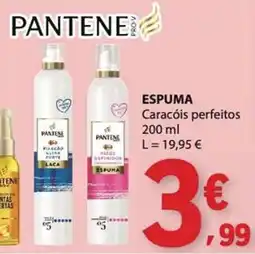 E.Leclerc Pantene espuma caracóis perfeitos promoção