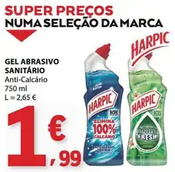 E.Leclerc Gel abrasivo sanitário harpic promoção