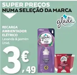 E.Leclerc Recarga ambientador elétrico glade lavanda & jasmim promoção