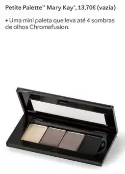 Mary Kay Petite Palette Mary Kay promoção