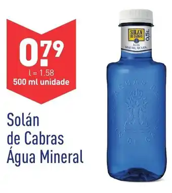 ALDI Solán de Cabras Água Mineral 500ml promoção