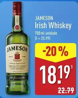 ALDI Jameson Irish Whiskey promoção