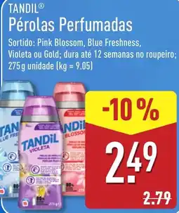 ALDI Tandil pérolas perfumadas promoção