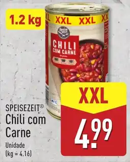 ALDI speisezeit chili com carne promoção
