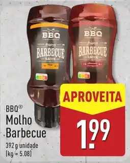 ALDI Bbq molho barbecue promoção