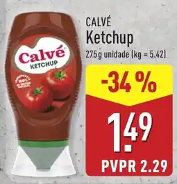 ALDI Calvé ketchup promoção