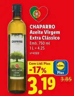 Lidl chaparro azeite virgem extra clássico promoção
