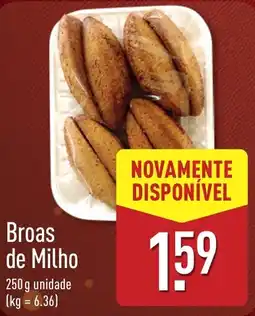 ALDI Broas de Milho promoção