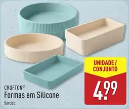 ALDI Crofton formas em silicone sortido promoção