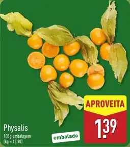 ALDI Physalis embalado promoção