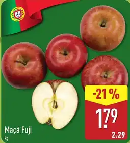 ALDI Maçã Fuji promoção