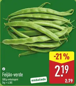 ALDI Feijão-verde promoção