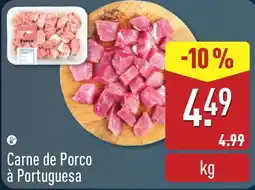 ALDI Carne de Porco à Portuguesa promoção