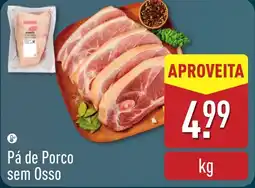 ALDI Pá de Porco sem Osso promoção
