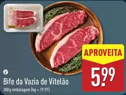 ALDI Bife da Vazia de Vitelão promoção