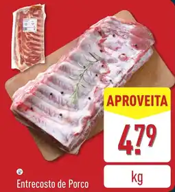 ALDI Entrecosto de Porco promoção