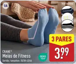 ALDI Crane meias de fitness promoção