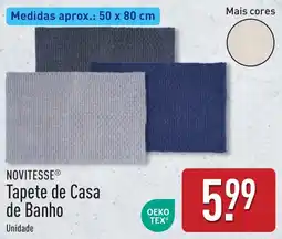ALDI Tapete de Casa de Banho Novitesse promoção