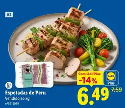 Lidl Espetadas de Peru promoção