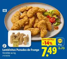 Lidl Lombinhos Panados de Frango promoção