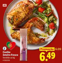 Lidl Coelho Inteiro Fresco promoção