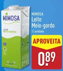 ALDI Mimosa leite meio-gordo promoção