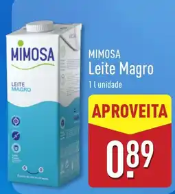 ALDI Mimosa leite magro promoção