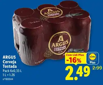 Argus cerveja tostada